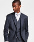 Фото #3 товара Men's Classic-Fit Wool-Blend Stretch Solid Suit Jacket