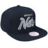 Фото #2 товара Mitchell & Ness NBA Brooklyn Nets Team Script 2.0 Snapback Nets Cap HHSS3280-BNEYYPPPBLCK