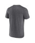 ფოტო #2 პროდუქტის Men's Heather Charcoal Vegas Golden Knights Playmaker T-shirt