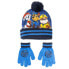Hat &amp; Gloves The Paw Patrol 2 Pieces Blue
