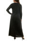 ფოტო #2 პროდუქტის Plus Size Button-Front Sparkle Cardigan & Dress Set