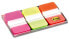 3M 686-PGO - Blank tab index - Green,Orange,Pink - 25.4 mm - 38.1 mm