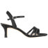 Nina Nelena Rhinestone Evening Womens Black Dress Sandals NELENA-BLK 5.5, 5.5 B - фото #1