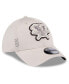 ფოტო #4 პროდუქტის Men's Cream Oakland Athletics 2024 Clubhouse 39THIRTY Flex Fit Hat