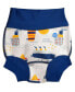 ფოტო #1 პროდუქტის Baby Boys Happy Nappy Printed Swim Diaper UPF50