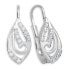 Timeless white gold earrings with zircons 239 001 00664 07
