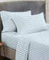 Фото #11 товара Lodge Pattern King Size Cotton Sheet Set - 400 Thread Count 100% Cotton Sateen - Lodge Camp