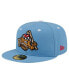 Men's Light Blue Louisville Bats Theme Night Mashers 59FIFTY Fitted Hat