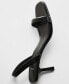 Фото #4 товара Босоножки женские MANGO Heel Non-Structured