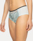 ფოტო #3 პროდუქტის Women's Aura Embroidered Overlay Hipster