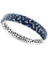 Фото #1 товара EFFY® Multi-Sapphire Ombré Bangle Bracelet (13-1/3 ct. t.w.) in Sterling Silver