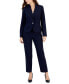 Women's Two-Button Blazer & Pants Suit, Regular & Petite
