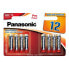 PANASONIC Pro Power LR 6 Mignon Alkaline Batteries 12 Units