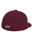 Men's Maroon Mississippi State Bulldogs On-Field Baseball Fitted Hat