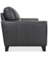 Фото #6 товара Brayna 88" Classic Leather Sofa, Created for Macy's