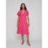 Фото #7 товара VILA Loe Short Sleeve Wrap Midi Dress