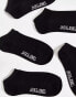 Фото #4 товара Jack & Jones trainer socks 5 pack in black