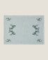 Фото #1 товара Embroidered linen blend placemat