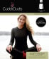 Топ с длинным рукавом Cuddl Duds Softwear с растяжкой для плюс-размеров Черный, 1X - фото #6