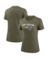 ფოტო #1 პროდუქტის Women's Olive New England Patriots 2022 Salute To Service Legend T-shirt