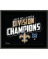 New Orleans Saints 10.5" x 13" 2017 NFC South Champions Sublimated Plaque
