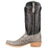 Фото #3 товара R. Watson Boots Serpentine Bruciato Full Quill Ostrich Square Toe Cowboy Mens S