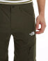 The North Face Exploration Convertible cargo pocket tapered trousers in green