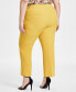 Plus Size Straight-Leg Pants