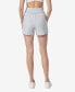Фото #2 товара Women's Fold Over Waistband Lounge Relaxed Fit Shorts