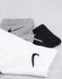 Фото #6 товара Nike Training 3 pack unisex ankle socks in multi