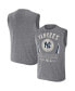 Фото #1 товара Men's Darius Rucker Collection by Charcoal New York Yankees Muscle Tank Top