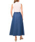 Women's Cotton A-Line Pull-On Midi Skirt