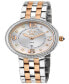 ფოტო #1 პროდუქტის Women's Verona Two-Tone Stainless Steel Watch 37mm