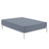 Fitted bottom sheet Alexandra House Living Steel Grey 135/140 x 200 cm