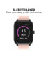 Unisex Blush Silicone Strap Smartwatch 37.5mm