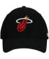 ფოტო #4 პროდუქტის Men's Black Miami Heat MVP Legend Adjustable Hat