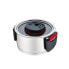 Casserole with Lid Feel Maestro MR-3530-16 Red Black Steel Stainless steel Plastic Ø 16 cm 1,6 L