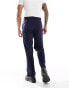 ASOS DESIGN straight suit trouser in navy Синий, W32 L30 - фото #5