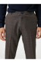 Фото #5 товара Basic Pileli Pantolon Düğme Detaylı Cepli