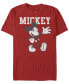 Фото #1 товара Men's Simply Mickey Short Sleeve Crew T-shirt