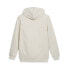 Фото #2 товара Puma Faux Embroidered Pullover Hoodie Mens White Casual Outerwear 84578487