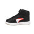 Фото #3 товара Puma Rebound Mid Strap Alumni Infant Boys Black Sneakers Casual Shoes 386328-01