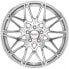 Secret Wheels SW2 silver polish 8x18 ET25 - LK5/112 ML66.7