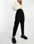 Фото #2 товара ASOS DESIGN seamed waist trouser in black