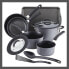 Фото #1 товара Rachael Ray Cook + Create 10pc Hard Anodized Nonstick Cookware Set with Black