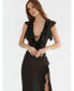 Фото #2 товара Women's Ruffled summer maxi dress with laces