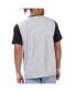Фото #2 товара Men's Heather Gray Pittsburgh Steelers Black Label T-shirt