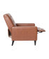 Фото #10 товара Darcy Recliner Chair Mid-Century Modern Tufted Upholstery Ergonomic Push Back Living Room Recliner