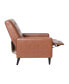 Darcy Recliner Chair Mid-Century Modern Tufted Upholstery Ergonomic Push Back Living Room Recliner