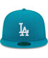 Фото #3 товара Men's Turquoise Los Angeles Dodgers 59FIFTY Fitted Hat